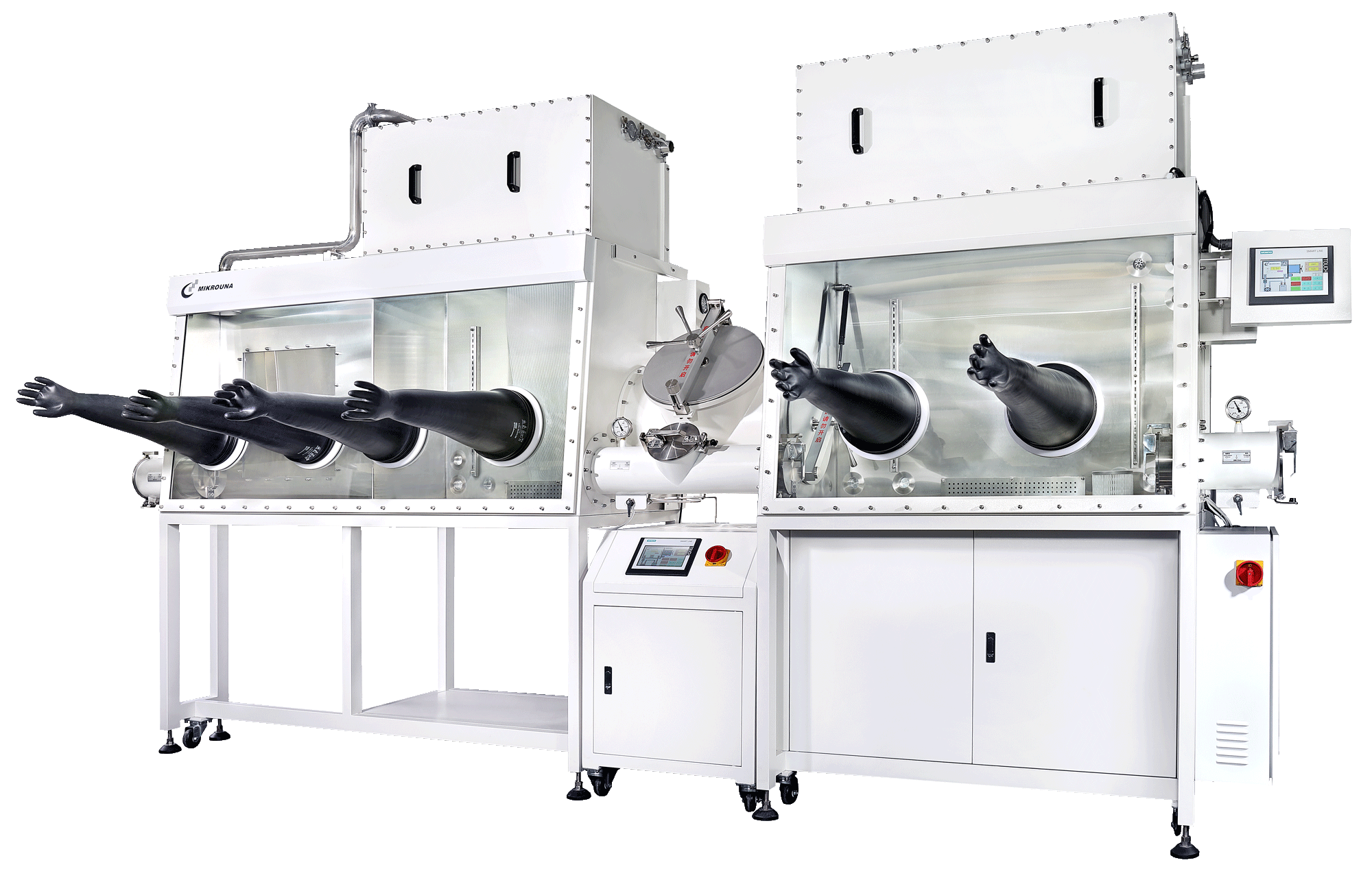 Størrelse T -formet kabine - Ultra Clean System - OLED 3 Workstation